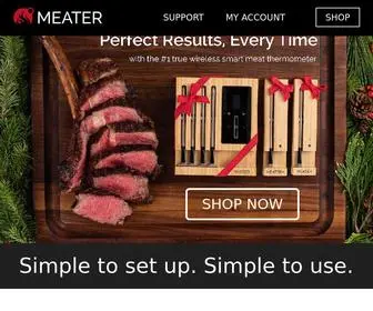 Meater.com(Wireless Smart Meat Thermometer) Screenshot