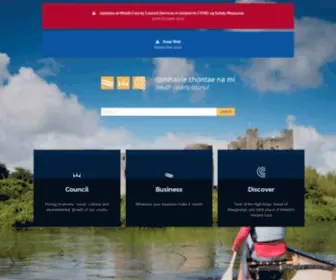 Meathcoco.ie(Meath County Council providing Council) Screenshot
