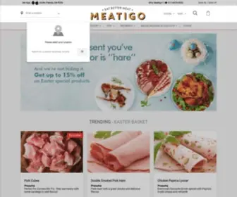 Meatigo.com(India's Best Online Meat & Delicatessen Store) Screenshot
