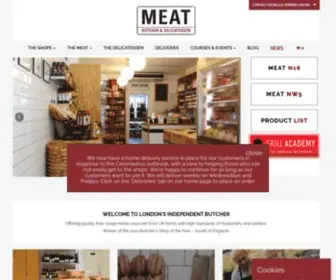 Meatlondon.co.uk(Meat N16) Screenshot