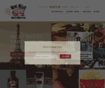 Meatmitch.com(Meat Mitch Award Winning Sauce) Screenshot