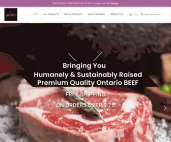 Meatmix.ca(Naturally Raised Premium Quality Meat provider in Greater Toronto Area (GTA)) Screenshot