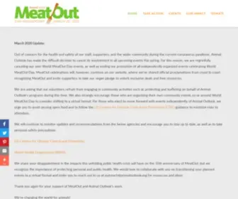 Meatout.org(MeatOut – MeatOut) Screenshot