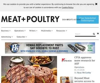 Meatpoultry.com(Meat Processing) Screenshot