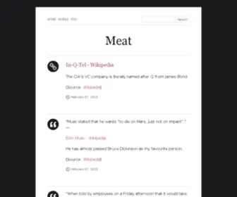 Meatrobot.org.uk(Tumbly blog of Billy Abbott blog) Screenshot