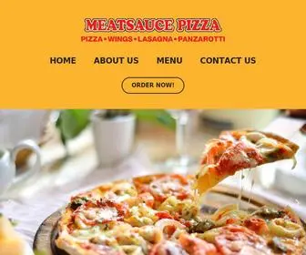 Meatsaucepizza.com(Meatsauce Pizza) Screenshot