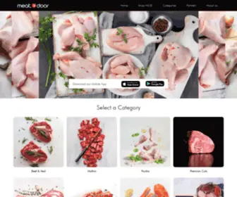 Meattodoor.ae(Meat-O) Screenshot