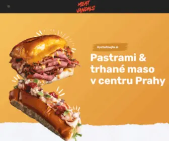 Meatvandals.cz(Meat Vandals Praha) Screenshot