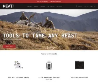 Meatyourmaker.com(MEAT) Screenshot