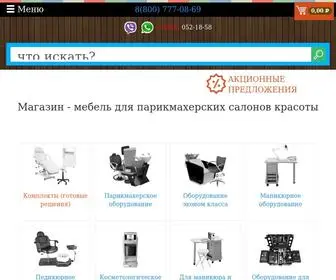 Mebel-Salona.ru(Мебель для парикмахерских купить) Screenshot
