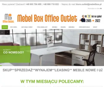 Mebelbox.pl(Meble biurowe Kraków) Screenshot