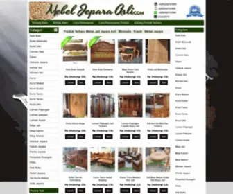 Mebeljeparaasli.com(Mebel Jati Jepara Asli) Screenshot