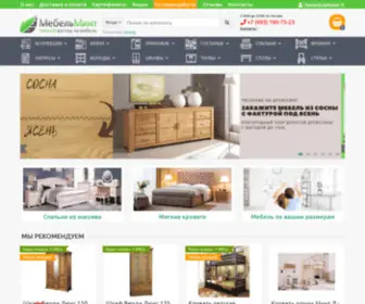Mebelmint.ru(Мебель из массива дерева) Screenshot