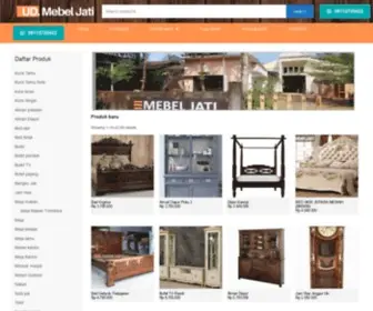 Mebelukir.com(Toko Mebel Ukir Jepara) Screenshot