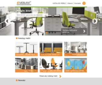 Meblant.pl(Meble biurowe i pracownicze) Screenshot