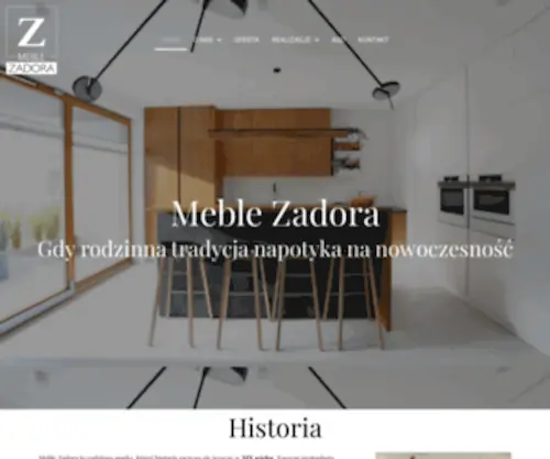 Meble-Zadora.pl(Meble na wymiar) Screenshot