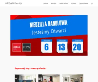 Mebleheban.com.pl(Meble Heban) Screenshot