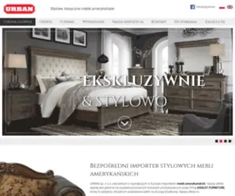 Mebleurban.pl(Meble stylowe do domu i biura) Screenshot