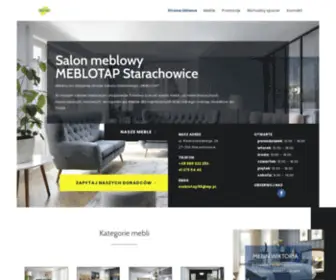 Meblotap.net(Salon Meblowy Meblotap Starachowice) Screenshot