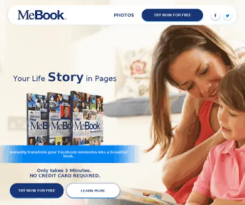 Mebook.com(Forsale Lander) Screenshot