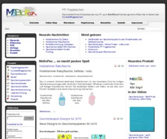 Mebopax.de(MeBoPax ... so macht packen Spaß) Screenshot