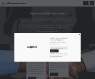 Mebrecruitment.co.uk(MEB Recruitment Ltd) Screenshot