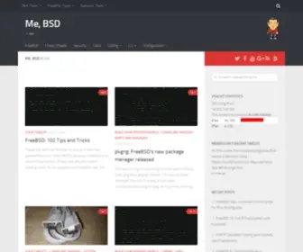 Mebsd.com(Online Network Tools and Manuals) Screenshot