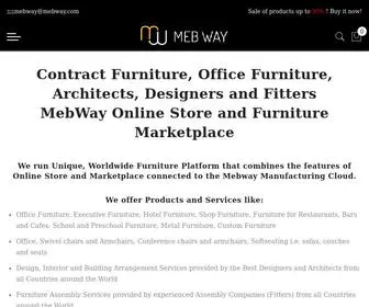 Mebway.com(Contract Furniture Marketplace) Screenshot