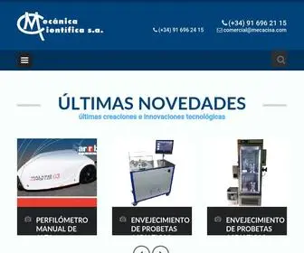 Mecacisa.com(Español) Screenshot