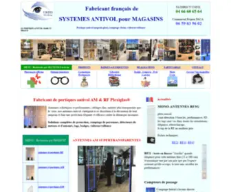 Mecadimag.fr(Système antivol magasin) Screenshot