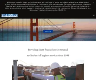 Mecaenviro.com(Millennium Consulting) Screenshot