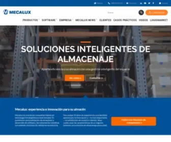 Mecalux.com.mx(Mecalux México) Screenshot