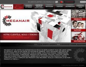 Mecanair.net(Mecanair) Screenshot