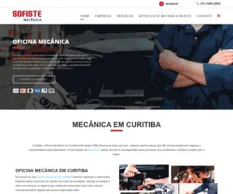 Mecanicasofiste.com.br(Mecânica em Curitiba) Screenshot