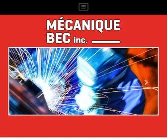 Mecaniquebec.com(Mécanique Bec inc) Screenshot