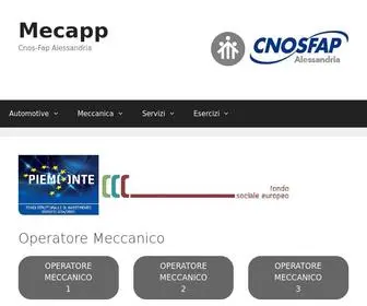 Mecapp.it(Cnos-Fap Alessandria) Screenshot