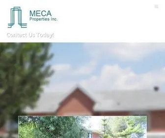 Mecaproperties.ca(MECA Properties Inc) Screenshot