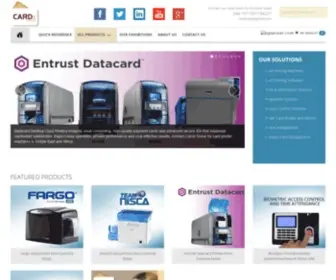 Mecardz.com(ID Card Printer Dubai) Screenshot