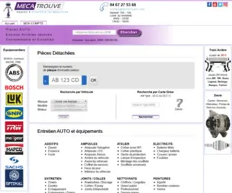 Mecatrouve.com(PiÃšces AUTO Ã  prix discount) Screenshot