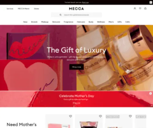 Mecca.com.au(MECCA Australia) Screenshot
