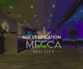 Meccamidcity.com(Mecca Mid City) Screenshot