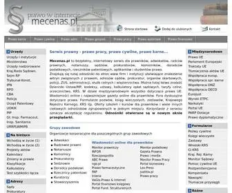 Mecenas.pl(Serwis Prawny) Screenshot