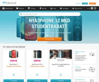 Mecenat.se(Studentrabatter och erbjudanden) Screenshot