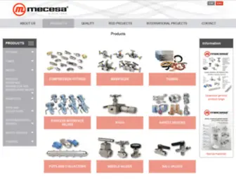 Mecesa.com(Productos) Screenshot