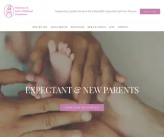 MecFNY.org(Maternity & Early Childhood Foundation) Screenshot