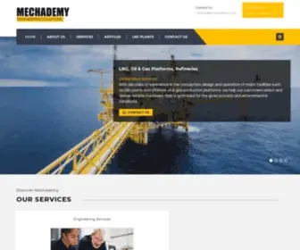 Mechademy.com(Turbomachinery Consulting by Industry Experts) Screenshot