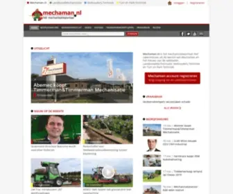 Mechaman.nl(Home) Screenshot
