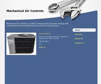 Mechanicalaircontrols.com(Mechanical Air Controls) Screenshot