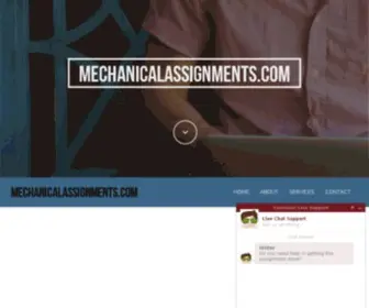 Mechanicalassignments.com(Mechanical Engineering Assignment Help) Screenshot