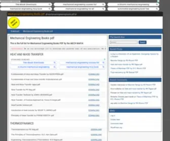 Mechanicalengineeringbookspdf.com(Mechanicalengineeringbookspdf) Screenshot